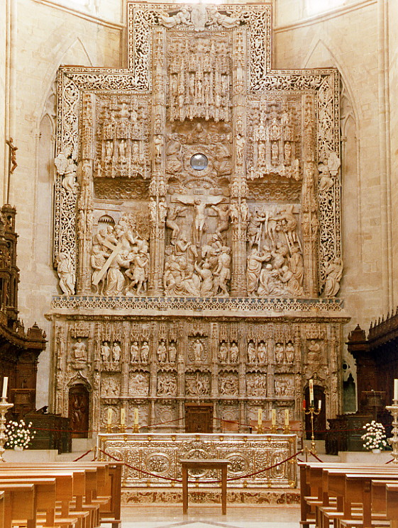 Retablo mayor de la catedral de Huesca, de Damián Forment